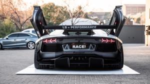 Lamborghini Aventador by Liberty Walk & RACE! 2020 года 
